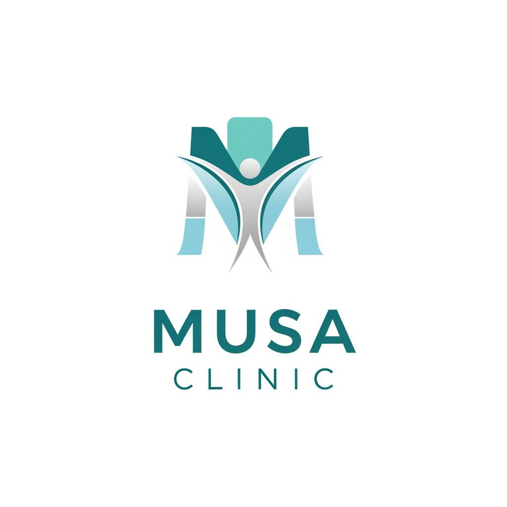 AI Design for creat A logo 
Brand Name "musa clinic"