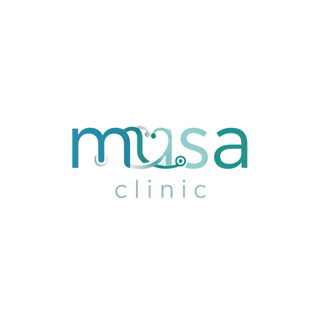 AI Design for creat A logo 
Brand Name "musa clinic"
more