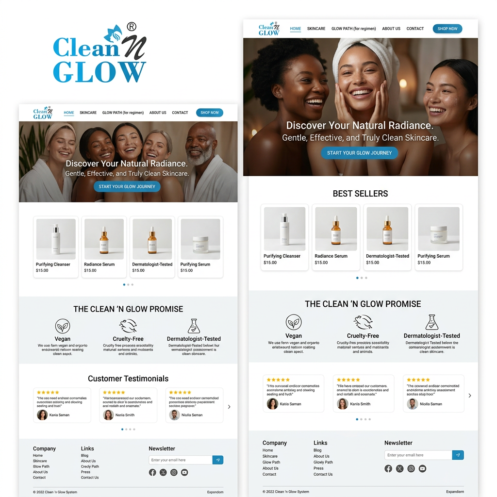 AI Design for creat a website UX UI
