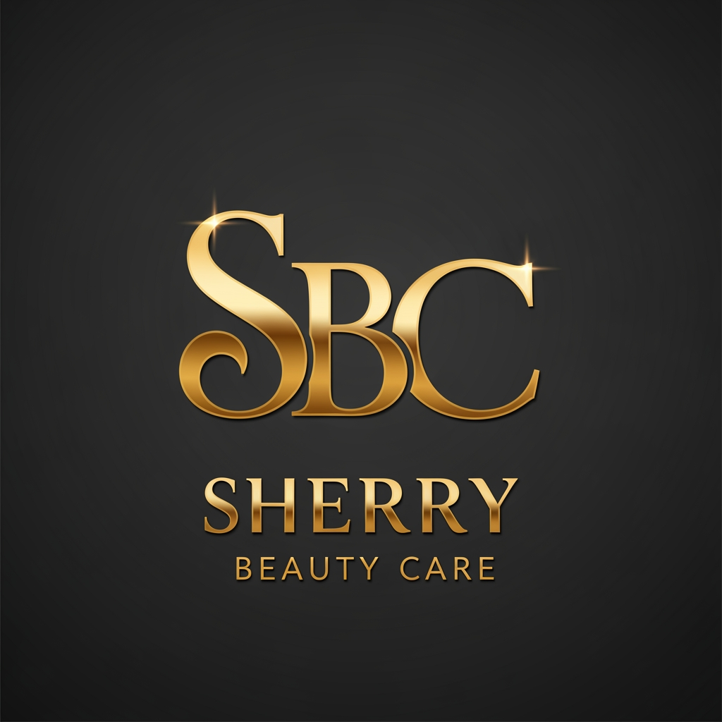 AI Design for SBC
sherry Beauty Care
now Design a logo
elegant and Luxury golden color