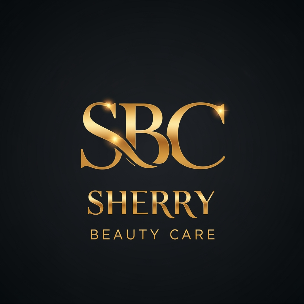 AI Design for SBC
sherry Beauty Care
now Design a logo
elegant and Luxury golden color