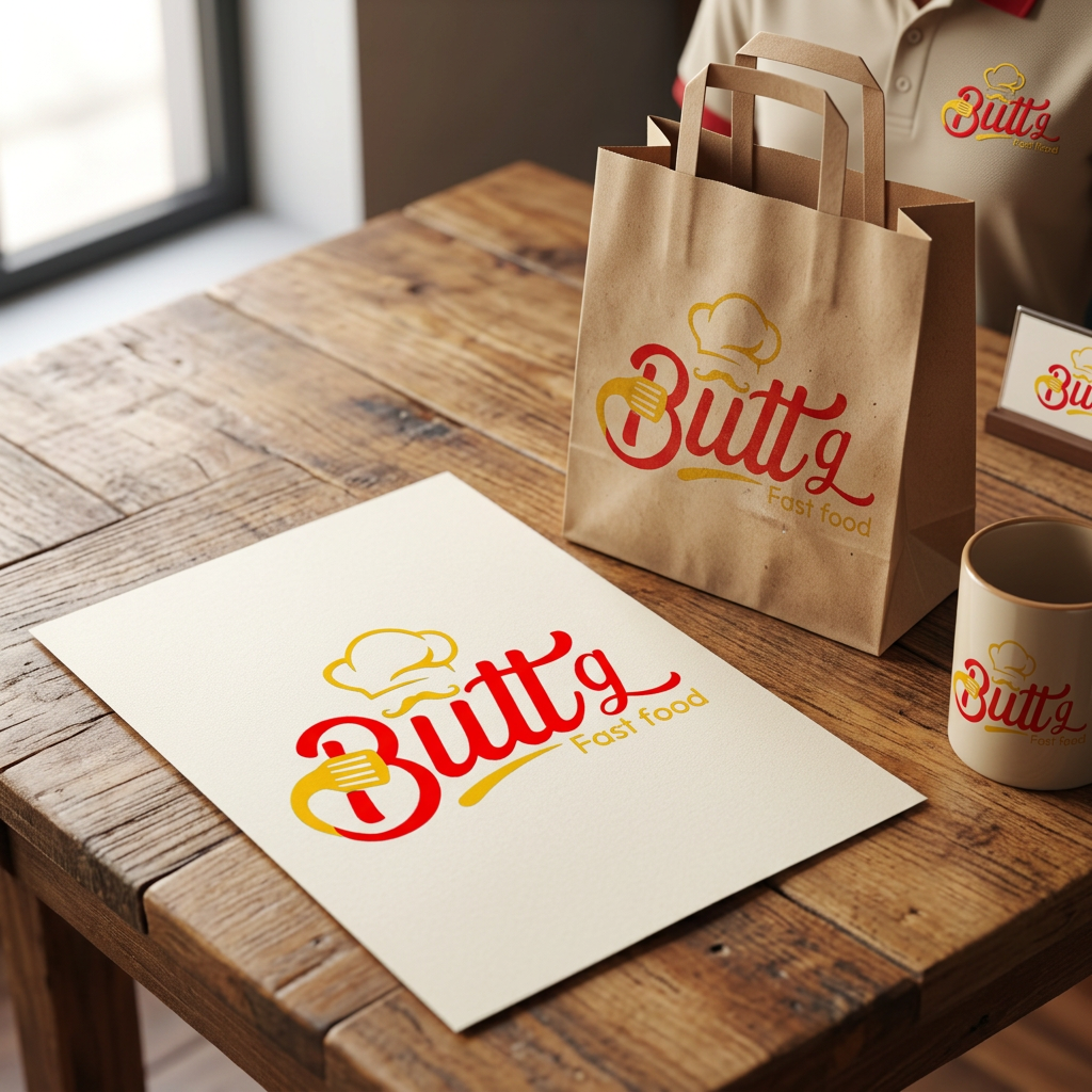 AI Design for logo mockup
