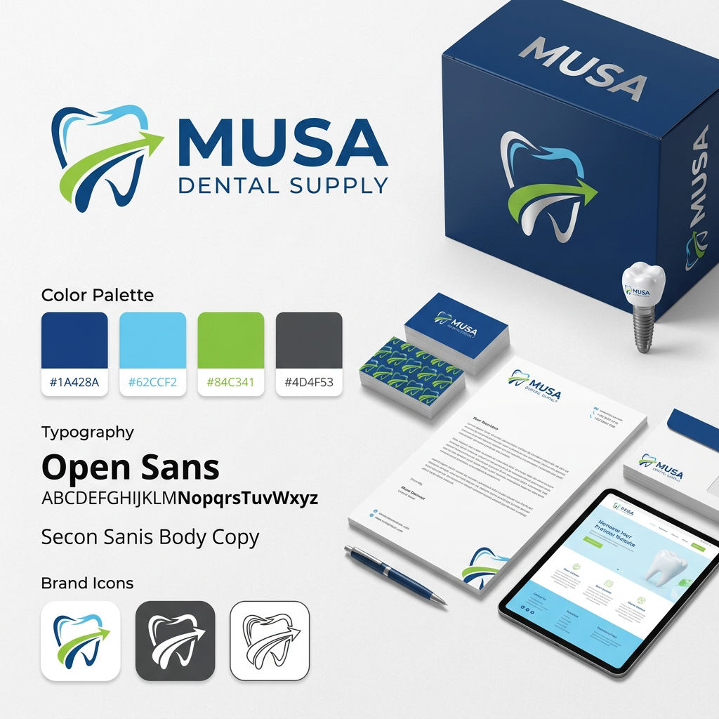 AI Design for used this logo creat a Brand Kit
