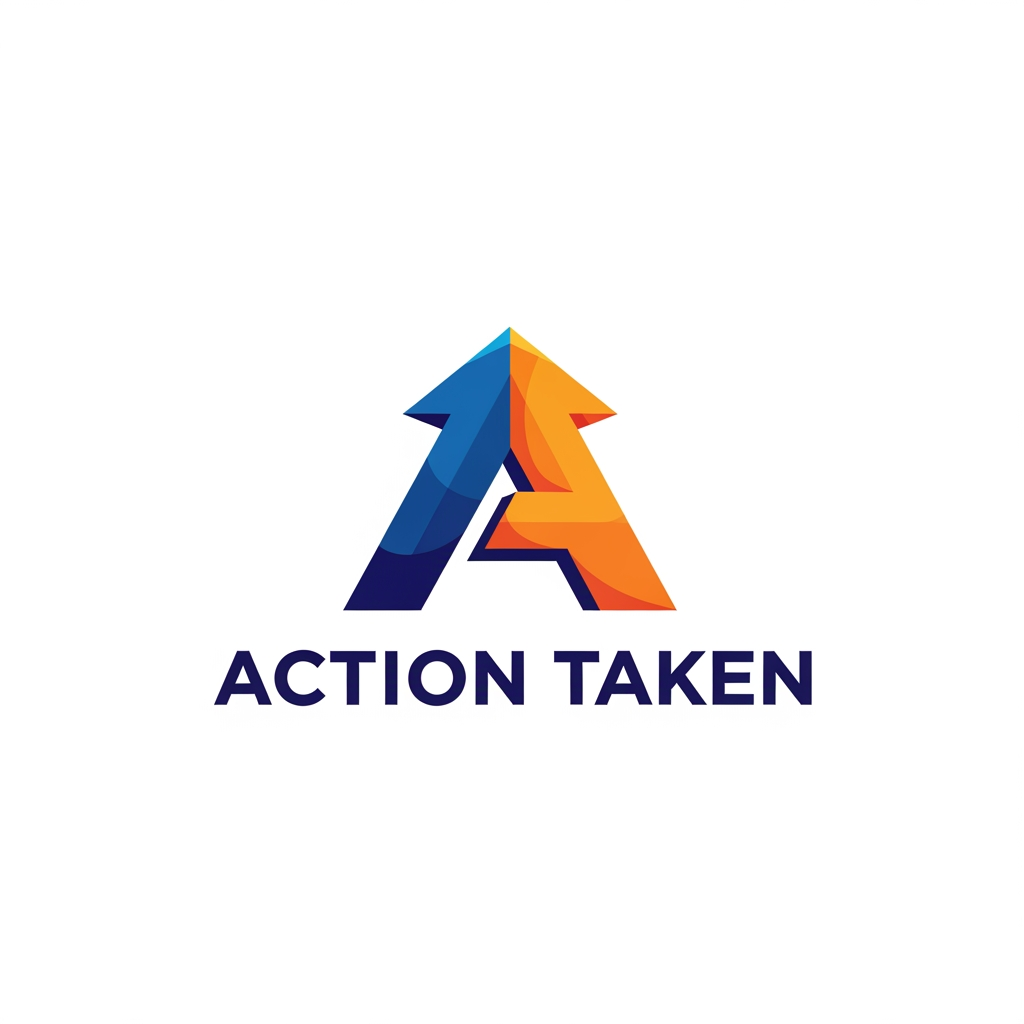 AI Design for I WANT TO CREATE A LOGO FOR ACTION TAKEN