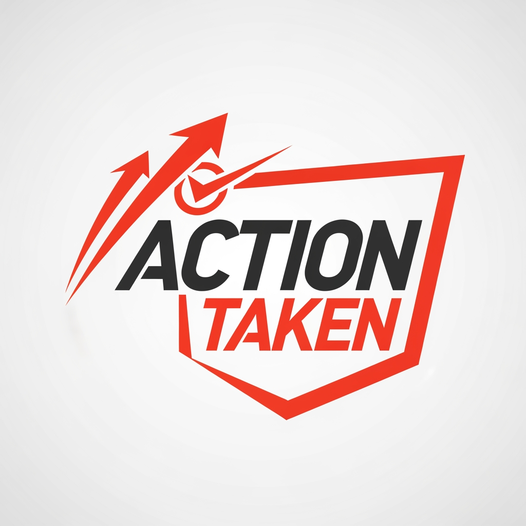 AI Design for I WANT TO CREATE A LOGO FOR ACTION TAKEN