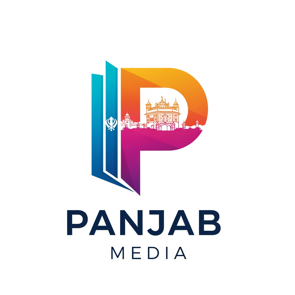 AI Design for create a unique and interactive logo of the panjab media