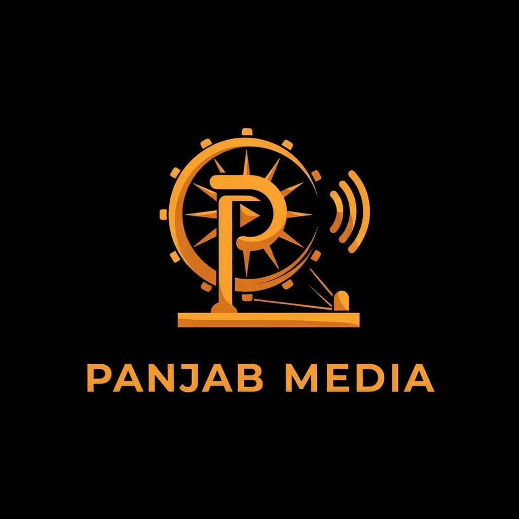 AI Design for create a unique and interactive logo of the panjab media