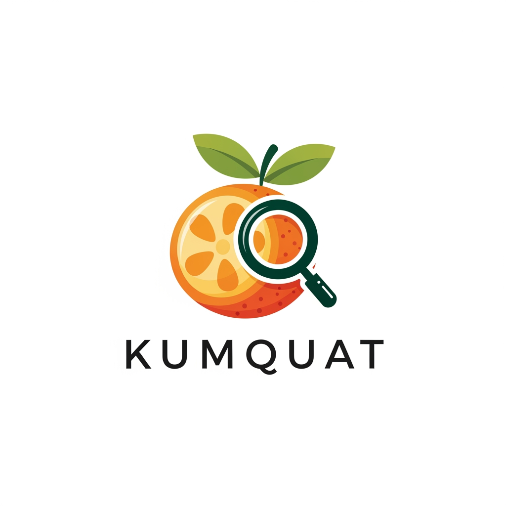 AI Design for i want to create a logo for my startup that i am building called kumquat which is content research and marketing brand