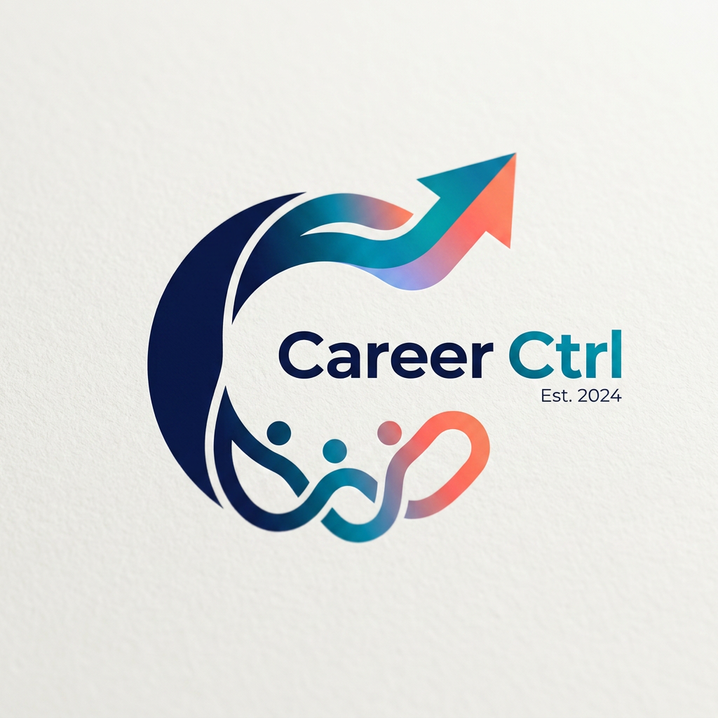 AI Design for Create a New Trending logo of Staffing and Recruitment logo of Career Ctrl Logo. Letter of C logo.
