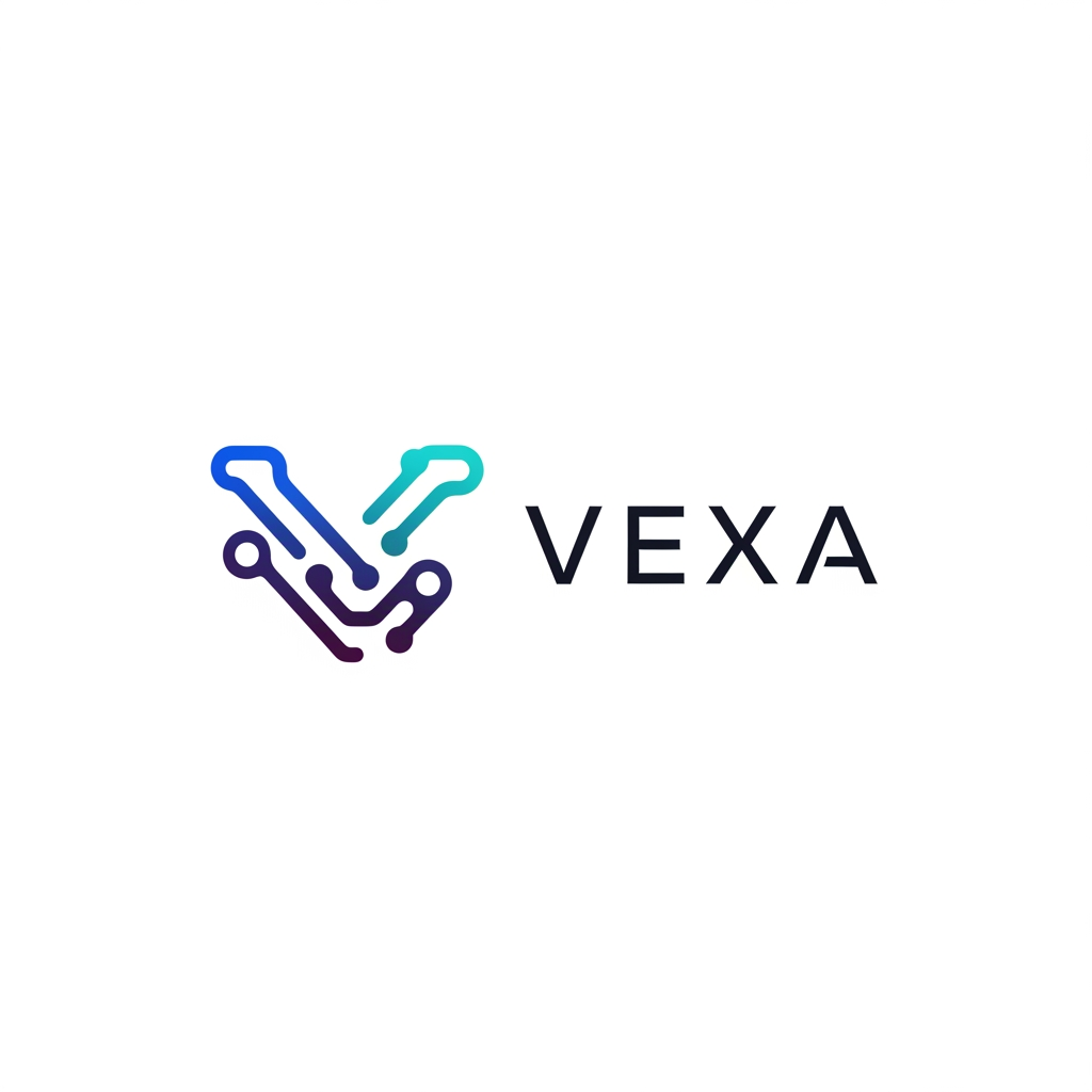 AI Design for @ create a logo for vexa its a ai automation marketing company