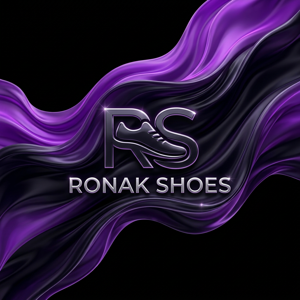 AI Design for ronak shoes logo bna do