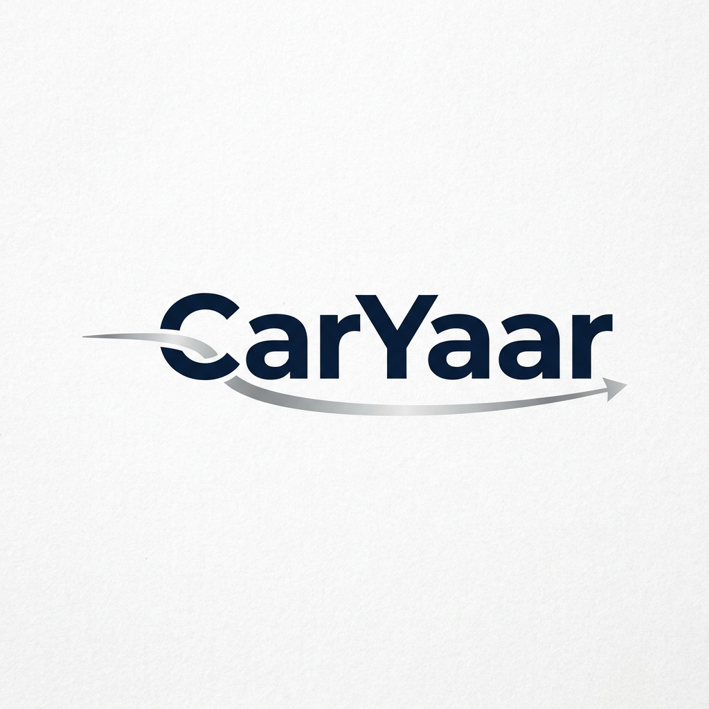 AI Design for i didnt liked a single onFor the "Modern Motion" Approach:
"A professional logo for a used car business named 'CarYaar'. Bold, clean sans-serif typography. The letter 'C' has a sleek, horizontal motion line extending behind the text to imply speed and reliability. Minimalist design, high-end corporate aesthetic, white background, navy blue and silver color palette."e