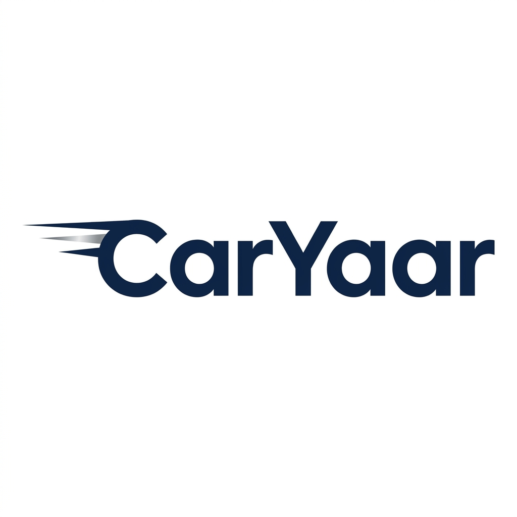 AI Design for i didnt liked a single onFor the "Modern Motion" Approach:
"A professional logo for a used car business named 'CarYaar'. Bold, clean sans-serif typography. The letter 'C' has a sleek, horizontal motion line extending behind the text to imply speed and reliability. Minimalist design, high-end corporate aesthetic, white background, navy blue and silver color palette."e