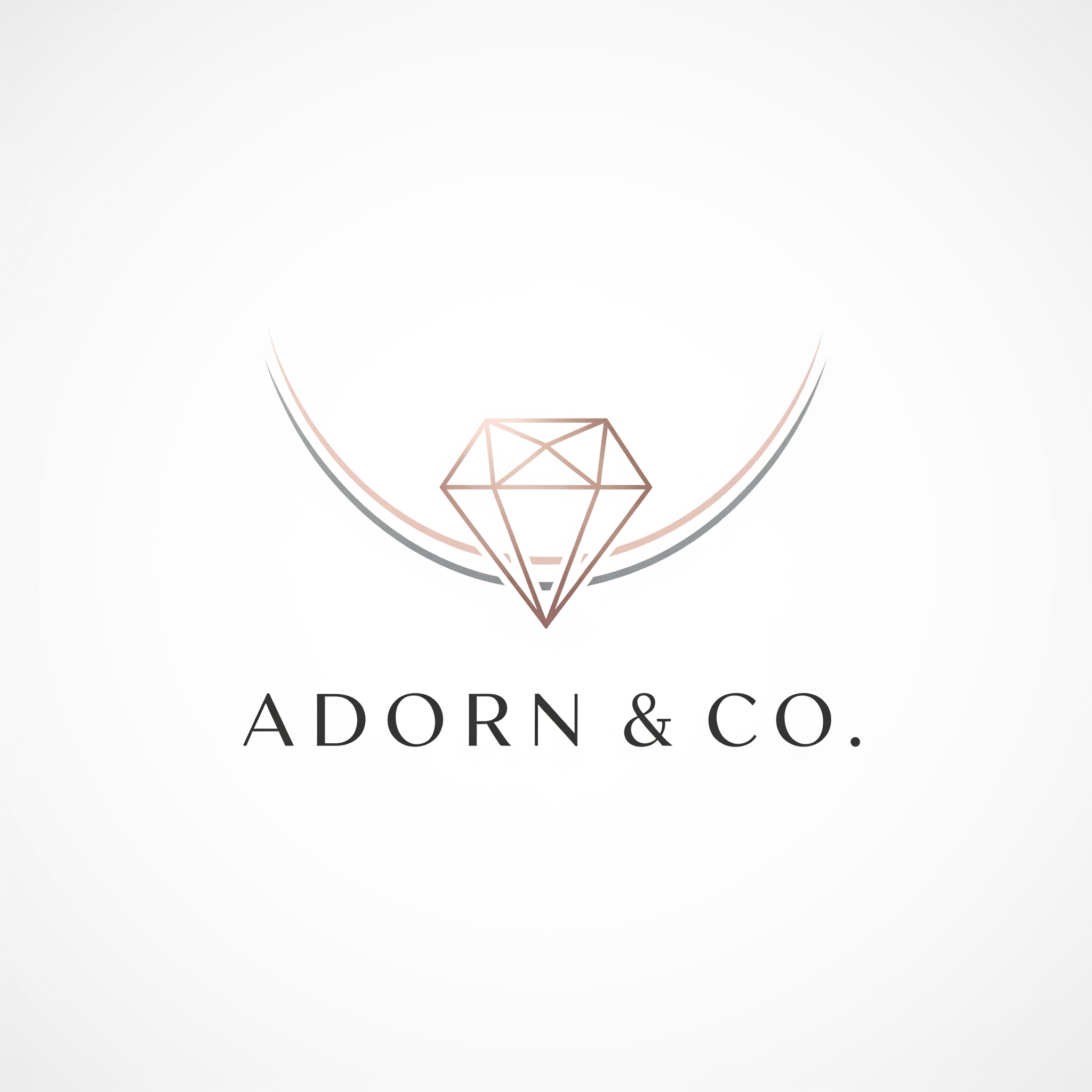 AI Design for make a logo which is related to online jewellery shop it should be clean modern and upto the mark