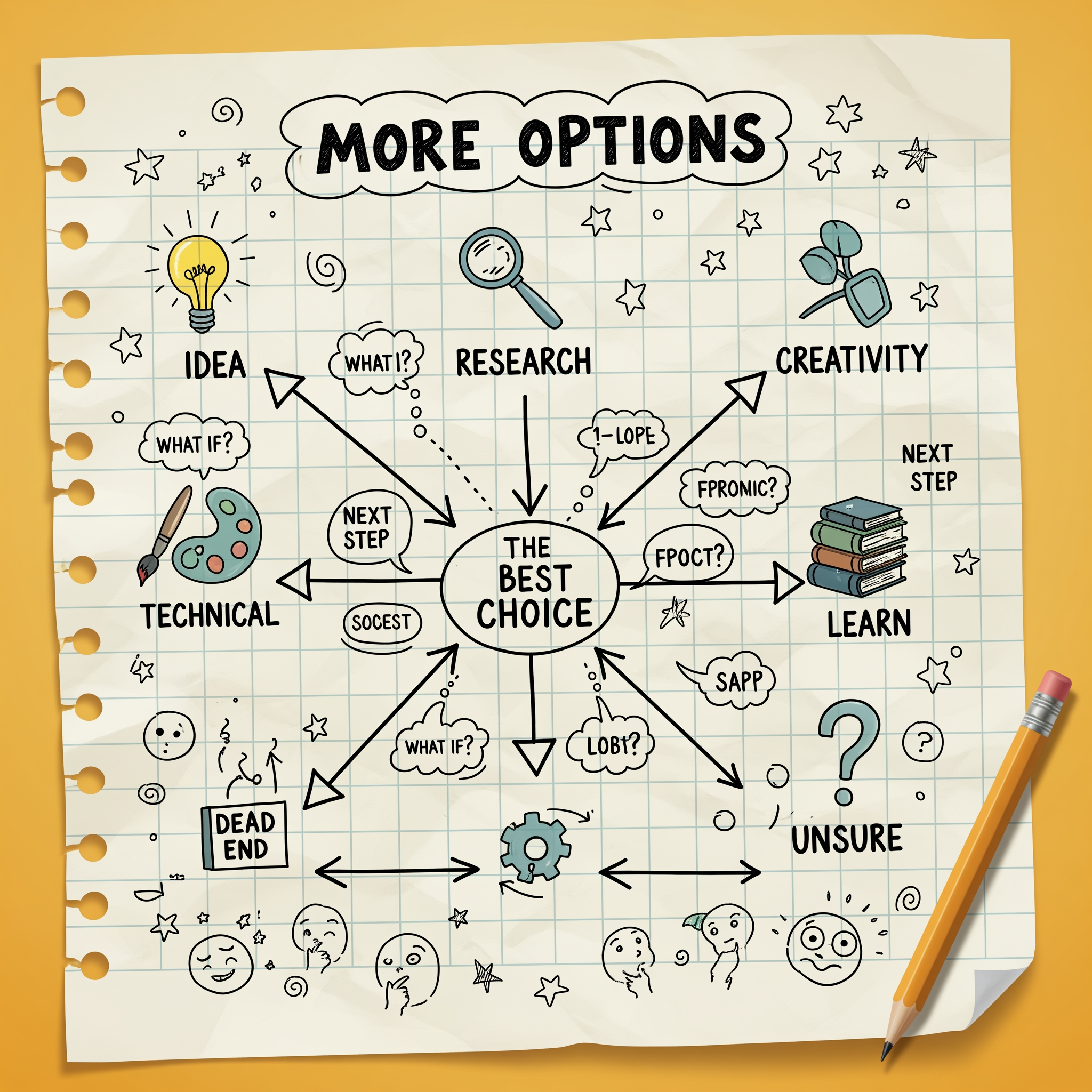 AI Design for give me more option