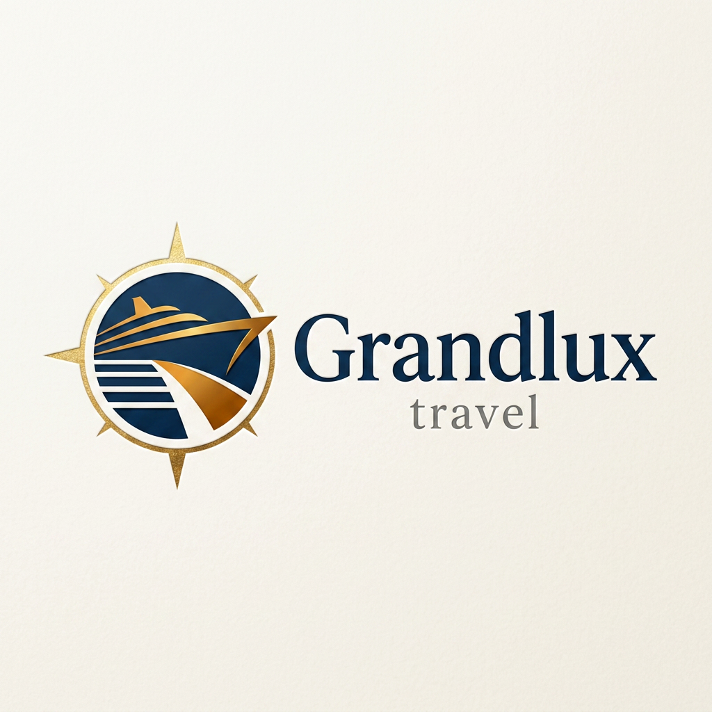 change the name to Grandlux make the logo more professional
