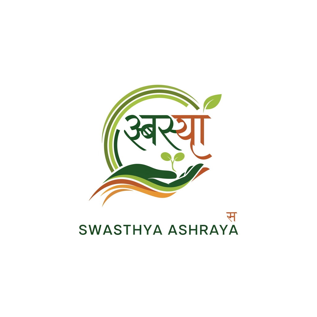 The words swasthya (स्वास्थ्य) and ashraya (आश्रय) are Sanskrit words. BSwasthya: Translates to "health" or "well-being". In Ayurveda, it literally means "being established in the self" (rooted in your natural state of balance).Ashraya: Translates to "shelter," "refuge," or "abode".
So i need a logo design for a business that is indian and grow microgreens minimalistic
It shd be a desi aesthic modern genz feel but minimalistic and have hidden meanings