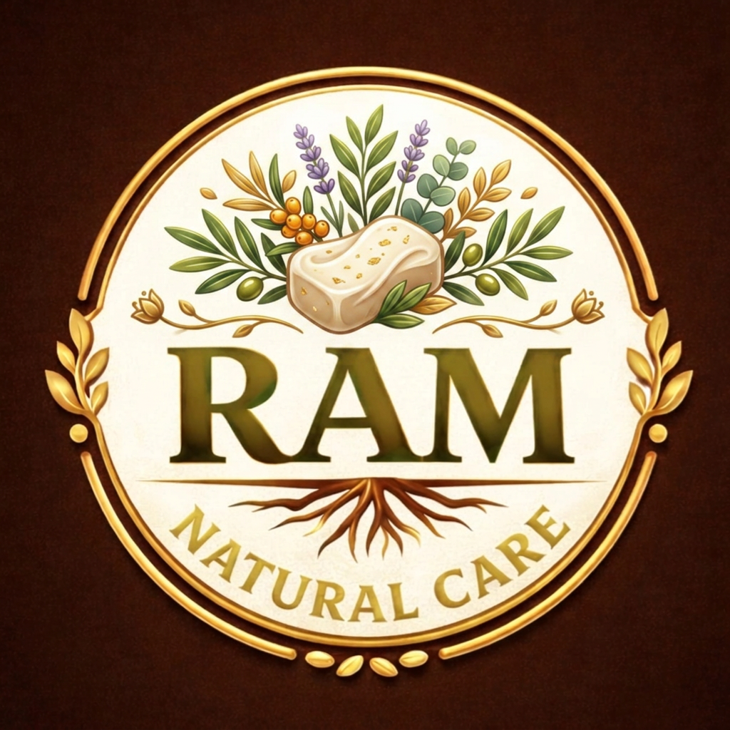 AI Design for RAM Natural Care company logo unique and creative remove goat logo unique logo soap company