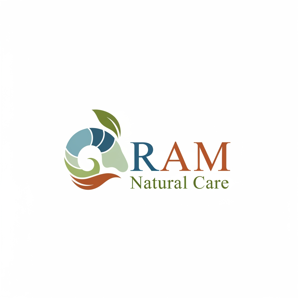 AI Design for RAM Natural Care company logo unique and creative remove goat logo unique logo soap company