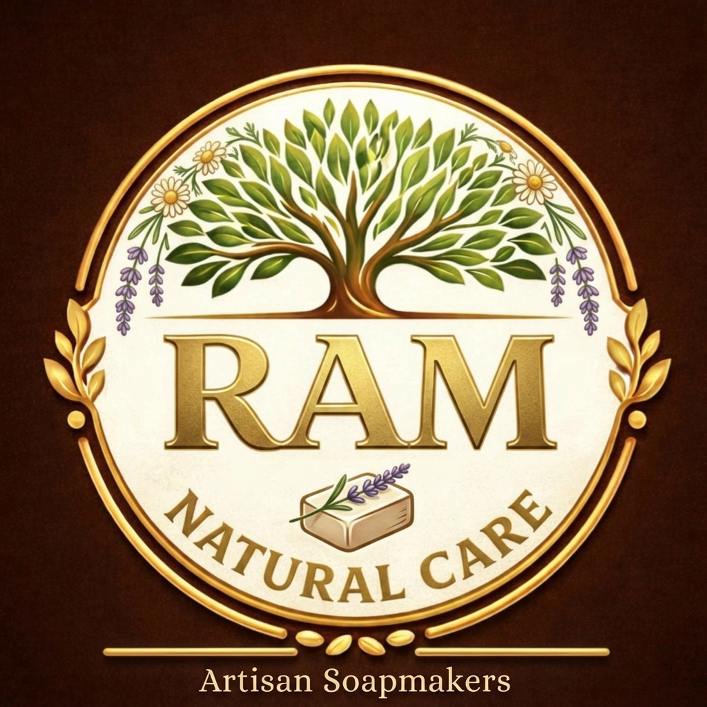 AI Design for RAM Natural Care company logo unique and creative remove goat logo unique logo soap company