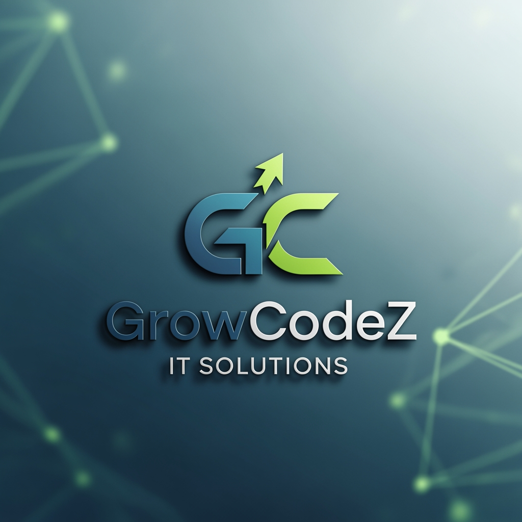GrowCodeZ company brand in it solution in unique look more professional