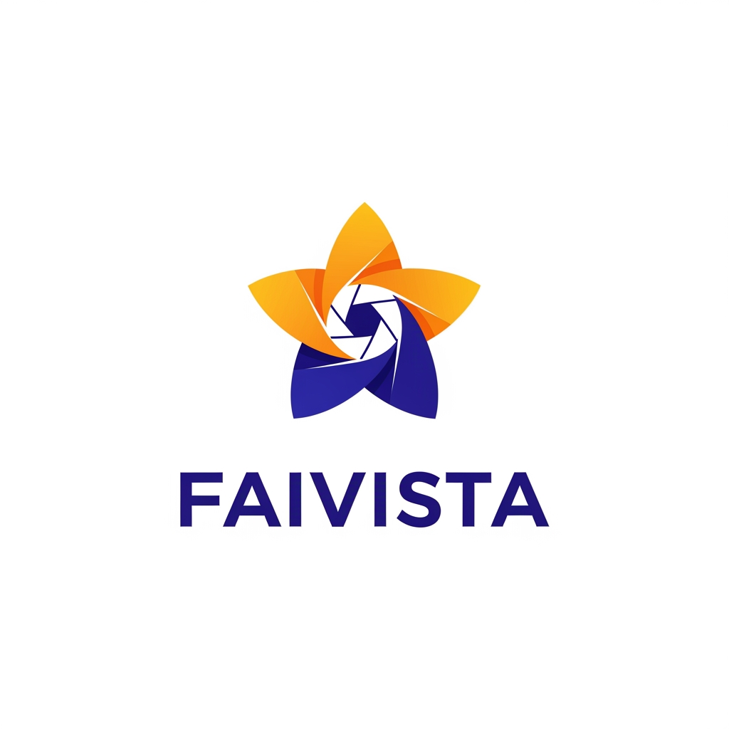 i need creative and eye cough logo for Faivista marketting agency