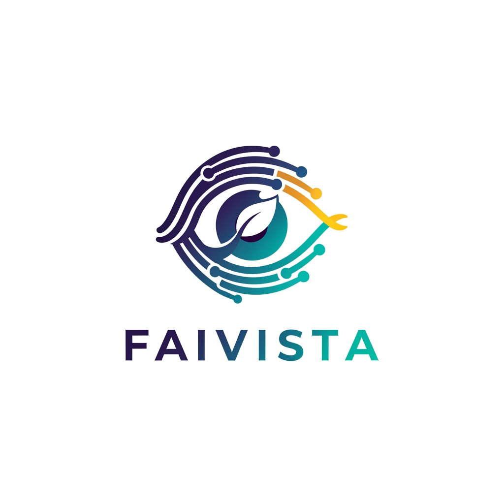 i need creative and eye cough logo for Faivista marketting agency