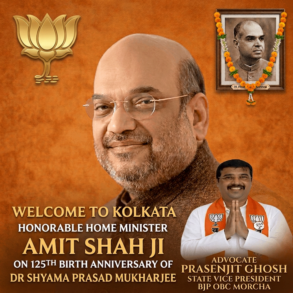 AI Design for Add a lotus bjp logo in the top left