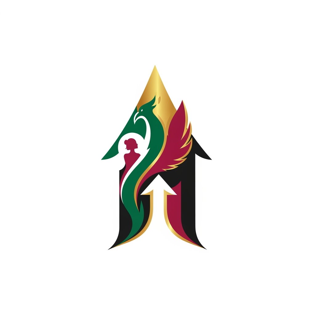 AI Design for Premium AI Logo Prompt
Prompt:
Design an ultra-premium, minimalist luxury logo that represents the strength, independence, confidence, resilience, grace, intelligence, and limitless potential of women.
Create an abstract feminine emblem, not a literal woman illustration. The logo should subtly merge symbolic elements into one seamless icon:
graceful upward wings representing freedom and ambition
an elegant flowing feminine curve symbolizing womanhood
a hidden phoenix rising from within the shape representing transformation and resilience
a lotus-inspired geometry representing growth and inner strength
a subtle crown integrated naturally into the top of the design representing leadership, self-worth, and confidence
negative space forming an upward path to symbolize breaking barriers and reaching success
The logo should communicate:
Empowerment
Independence
Courage
Equality
Leadership
Hope
Confidence
Freedom
Grace
Style:
Minimal
Modern luxury
Timeless
Sophisticated
Elegant geometric construction
Perfect symmetry
Clean vector lines
Balanced proportions
Iconic brand identity
Memorable silhouette
Suitable for international branding
Avoid:
cartoon illustrations
clipart
butterflies
obvious female face
hearts
flowers as the main element
childish designs
excessive details
gradients
busy compositions
Color Palette:
Matte Black
Metallic Gold
Ivory White
Deep Emerald
Royal Burgundy
Logo must work perfectly in:
monochrome
gold foil
embossing
business cards
luxury packaging
website favicon
mobile app icon
social media profile
The final design should feel as iconic as the logos of luxury brands—simple at first glance, yet deeply meaningful and instantly recognizable.
If You Want Something Even More Unique
Instead of using common symbols like wings or crowns, base the logo on a single powerful concept. For example:
The Infinite Rise
An abstract infinity symbol that subtly transforms into a woman standing tall.
Meaning:
Infinite possibilities
Breaking limitations
Lifelong growth
The Phoenix Bloom
A phoenix created entirely from elegant flowing curves, with no visible bird at first glance.
Meaning:
Rising after hardship
Courage
Reinvention
The Shield of Grace
A luxury geometric shield that hides a feminine silhouette in negative space.
Meaning:
Protection
Strength
Confidence
Fearlessness
The North Star
A minimalist star with elegant curves forming a subtle feminine figure.
Meaning:
Guiding women toward success
Leadership
Inspiration
The Ascending Flame (Highly Unique)
An abstract flame that simultaneously resembles:
a woman standing confidently,
a phoenix rising,
and an upward arrow.
Meaning:
Inner fire
Determination
Freedom
Transformation
Leadership
This concept is distinctive, memorable, and well suited for a premium women's empowerment brand because it avoids overused imagery while conveying powerful symbolism.
Design direction: Keep the icon clean, geometric, and scalable so it remains recognizable even at small sizes. Aim for a logo that feels like a luxury fashion house or global nonprofit identity rather than a decorative illustration.
TO THE FIRST LOGO UH CREATED LIKE FIRE EAGLE AND GIRL IS ABISOLUTLY WHAT I ACTUALLY WANTED BUT WITH THAT AS REFERENCE CAN YOU GIVE ME SOME MORE DESIGNS SIMILAR TO IT,NOW WHAT UH CREATED IN THATT 2ND IMAGE IS GOOD BUT CAN IT BE COLORFULL