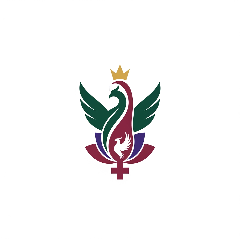 AI Design for Premium AI Logo Prompt
Prompt:
Design an ultra-premium, minimalist luxury logo that represents the strength, independence, confidence, resilience, grace, intelligence, and limitless potential of women.
Create an abstract feminine emblem, not a literal woman illustration. The logo should subtly merge symbolic elements into one seamless icon:
graceful upward wings representing freedom and ambition
an elegant flowing feminine curve symbolizing womanhood
a hidden phoenix rising from within the shape representing transformation and resilience
a lotus-inspired geometry representing growth and inner strength
a subtle crown integrated naturally into the top of the design representing leadership, self-worth, and confidence
negative space forming an upward path to symbolize breaking barriers and reaching success
The logo should communicate:
Empowerment
Independence
Courage
Equality
Leadership
Hope
Confidence
Freedom
Grace
Style:
Minimal
Modern luxury
Timeless
Sophisticated
Elegant geometric construction
Perfect symmetry
Clean vector lines
Balanced proportions
Iconic brand identity
Memorable silhouette
Suitable for international branding
Avoid:
cartoon illustrations
clipart
butterflies
obvious female face
hearts
flowers as the main element
childish designs
excessive details
gradients
busy compositions
Color Palette:
Matte Black
Metallic Gold
Ivory White
Deep Emerald
Royal Burgundy
Logo must work perfectly in:
monochrome
gold foil
embossing
business cards
luxury packaging
website favicon
mobile app icon
social media profile
The final design should feel as iconic as the logos of luxury brands—simple at first glance, yet deeply meaningful and instantly recognizable.
If You Want Something Even More Unique
Instead of using common symbols like wings or crowns, base the logo on a single powerful concept. For example:
The Infinite Rise
An abstract infinity symbol that subtly transforms into a woman standing tall.
Meaning:
Infinite possibilities
Breaking limitations
Lifelong growth
The Phoenix Bloom
A phoenix created entirely from elegant flowing curves, with no visible bird at first glance.
Meaning:
Rising after hardship
Courage
Reinvention
The Shield of Grace
A luxury geometric shield that hides a feminine silhouette in negative space.
Meaning:
Protection
Strength
Confidence
Fearlessness
The North Star
A minimalist star with elegant curves forming a subtle feminine figure.
Meaning:
Guiding women toward success
Leadership
Inspiration
The Ascending Flame (Highly Unique)
An abstract flame that simultaneously resembles:
a woman standing confidently,
a phoenix rising,
and an upward arrow.
Meaning:
Inner fire
Determination
Freedom
Transformation
Leadership
This concept is distinctive, memorable, and well suited for a premium women's empowerment brand because it avoids overused imagery while conveying powerful symbolism.
Design direction: Keep the icon clean, geometric, and scalable so it remains recognizable even at small sizes. Aim for a logo that feels like a luxury fashion house or global nonprofit identity rather than a decorative illustration.
TO THE FIRST LOGO UH CREATED LIKE FIRE EAGLE AND GIRL IS ABISOLUTLY WHAT I ACTUALLY WANTED BUT WITH THAT AS REFERENCE CAN YOU GIVE ME SOME MORE DESIGNS SIMILAR TO IT,NOW WHAT UH CREATED IN THATT 2ND IMAGE IS GOOD BUT CAN IT BE COLORFULL,NOW SECOND IMAGE IS GOOD BUT GIRL ISNT THERE IN THAT