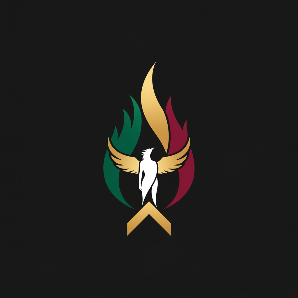 AI Design for Premium AI Logo Prompt,
Prompt:
Design an ultra-premium, minimalist luxury logo that represents the strength, independence, confidence, resilience, grace, intelligence, and limitless potential of women.
Create an abstract feminine emblem, not a literal woman illustration. The logo should subtly merge symbolic elements into one seamless icon:
graceful upward wings representing freedom and ambition
an elegant flowing feminine curve symbolizing womanhood
a hidden phoenix rising from within the shape representing transformation and resilience
a lotus-inspired geometry representing growth and inner strength
a subtle crown integrated naturally into the top of the design representing leadership, self-worth, and confidence
negative space forming an upward path to symbolize breaking barriers and reaching success
The logo should communicate:
Empowerment
Independence
Courage
Equality
Leadership
Hope
Confidence
Freedom
Grace
Style:
Minimal
Modern luxury
Timeless
Sophisticated
Elegant geometric construction
Perfect symmetry
Clean vector lines
Balanced proportions
Iconic brand identity
Memorable silhouette
Suitable for international branding
Avoid:
cartoon illustrations
clipart
butterflies
obvious female face
hearts
flowers as the main element
childish designs
excessive details
gradients
busy compositions
Color Palette:
Matte Black
Metallic Gold
Ivory White
Deep Emerald
Royal Burgundy
Logo must work perfectly in:
monochrome
gold foil
embossing
business cards
luxury packaging
website favicon
mobile app icon
social media profile
The final design should feel as iconic as the logos of luxury brands—simple at first glance, yet deeply meaningful and instantly recognizable.
If You Want Something Even More Unique
Instead of using common symbols like wings or crowns, base the logo on a single powerful concept. For example:
The Infinite Rise
An abstract infinity symbol that subtly transforms into a woman standing tall.
Meaning:
Infinite possibilities
Breaking limitations
Lifelong growth
The Phoenix Bloom
A phoenix created entirely from elegant flowing curves, with no visible bird at first glance.
Meaning:
Rising after hardship
Courage
Reinvention
The Shield of Grace
A luxury geometric shield that hides a feminine silhouette in negative space.
Meaning:
Protection
Strength
Confidence
Fearlessness
The North Star
A minimalist star with elegant curves forming a subtle feminine figure.
Meaning:
Guiding women toward success
Leadership
Inspiration
The Ascending Flame (Highly Unique)
An abstract flame that simultaneously resembles:
a woman standing confidently,
a phoenix rising,
and an upward arrow.
Meaning:
Inner fire
Determination
Freedom
Transformation
Leadership
This concept is distinctive, memorable, and well suited for a premium women's empowerment brand because it avoids overused imagery while conveying powerful symbolism.
Design direction: Keep the icon clean, geometric, and scalable so it remains recognizable even at small sizes. Aim for a logo that feels like a luxury fashion house or global nonprofit identity rather than a decorative illustration.
TO THE FIRST LOGO UH CREATED LIKE FIRE EAGLE AND GIRL IS ABISOLUTLY WHAT I ACTUALLY WANTED BUT WITH THAT AS REFERENCE CAN YOU GIVE ME SOME MORE DESIGNS SIMILAR TO IT,NOW WHAT UH CREATED IN THATT 2ND IMAGE IS GOOD BUT CAN IT BE COLORFULL,NOW SECOND IMAGE IS GOOD BUT GIRL ISNT THERE IN THAT,2ND IMAGE OF NOW IS GOOD BUT THE GIRL ISNT LOOKING WELL LIKE GOOD PROFESSIONAL.BUT NOW IMAGE WHICH IS FIRST IS NICE