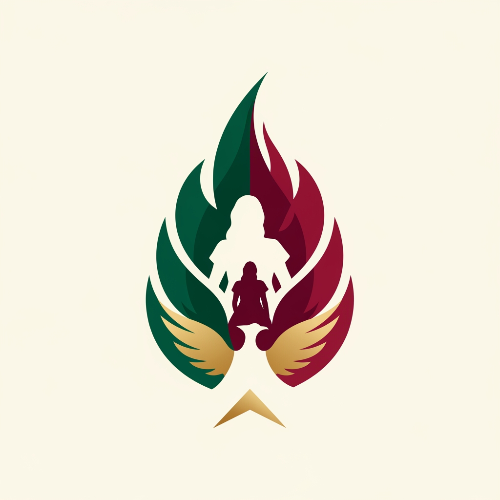 AI Design for Premium AI Logo Prompt,
Prompt:
Design an ultra-premium, minimalist luxury logo that represents the strength, independence, confidence, resilience, grace, intelligence, and limitless potential of women.
Create an abstract feminine emblem, not a literal woman illustration. The logo should subtly merge symbolic elements into one seamless icon:
graceful upward wings representing freedom and ambition
an elegant flowing feminine curve symbolizing womanhood
a hidden phoenix rising from within the shape representing transformation and resilience
a lotus-inspired geometry representing growth and inner strength
a subtle crown integrated naturally into the top of the design representing leadership, self-worth, and confidence
negative space forming an upward path to symbolize breaking barriers and reaching success
The logo should communicate:
Empowerment
Independence
Courage
Equality
Leadership
Hope
Confidence
Freedom
Grace
Style:
Minimal
Modern luxury
Timeless
Sophisticated
Elegant geometric construction
Perfect symmetry
Clean vector lines
Balanced proportions
Iconic brand identity
Memorable silhouette
Suitable for international branding
Avoid:
cartoon illustrations
clipart
butterflies
obvious female face
hearts
flowers as the main element
childish designs
excessive details
gradients
busy compositions
Color Palette:
Matte Black
Metallic Gold
Ivory White
Deep Emerald
Royal Burgundy
Logo must work perfectly in:
monochrome
gold foil
embossing
business cards
luxury packaging
website favicon
mobile app icon
social media profile
The final design should feel as iconic as the logos of luxury brands—simple at first glance, yet deeply meaningful and instantly recognizable.
If You Want Something Even More Unique
Instead of using common symbols like wings or crowns, base the logo on a single powerful concept. For example:
The Infinite Rise
An abstract infinity symbol that subtly transforms into a woman standing tall.
Meaning:
Infinite possibilities
Breaking limitations
Lifelong growth
The Phoenix Bloom
A phoenix created entirely from elegant flowing curves, with no visible bird at first glance.
Meaning:
Rising after hardship
Courage
Reinvention
The Shield of Grace
A luxury geometric shield that hides a feminine silhouette in negative space.
Meaning:
Protection
Strength
Confidence
Fearlessness
The North Star
A minimalist star with elegant curves forming a subtle feminine figure.
Meaning:
Guiding women toward success
Leadership
Inspiration
The Ascending Flame (Highly Unique)
An abstract flame that simultaneously resembles:
a woman standing confidently,
a phoenix rising,
and an upward arrow.
Meaning:
Inner fire
Determination
Freedom
Transformation
Leadership
This concept is distinctive, memorable, and well suited for a premium women's empowerment brand because it avoids overused imagery while conveying powerful symbolism.
Design direction: Keep the icon clean, geometric, and scalable so it remains recognizable even at small sizes. Aim for a logo that feels like a luxury fashion house or global nonprofit identity rather than a decorative illustration.
TO THE FIRST LOGO UH CREATED LIKE FIRE EAGLE AND GIRL IS ABISOLUTLY WHAT I ACTUALLY WANTED BUT WITH THAT AS REFERENCE CAN YOU GIVE ME SOME MORE DESIGNS SIMILAR TO IT,NOW WHAT UH CREATED IN THATT 2ND IMAGE IS GOOD BUT CAN IT BE COLORFULL,NOW SECOND IMAGE IS GOOD BUT GIRL ISNT THERE IN THAT,2ND IMAGE OF NOW IS GOOD BUT THE GIRL ISNT LOOKING WELL LIKE GOOD PROFESSIONAL