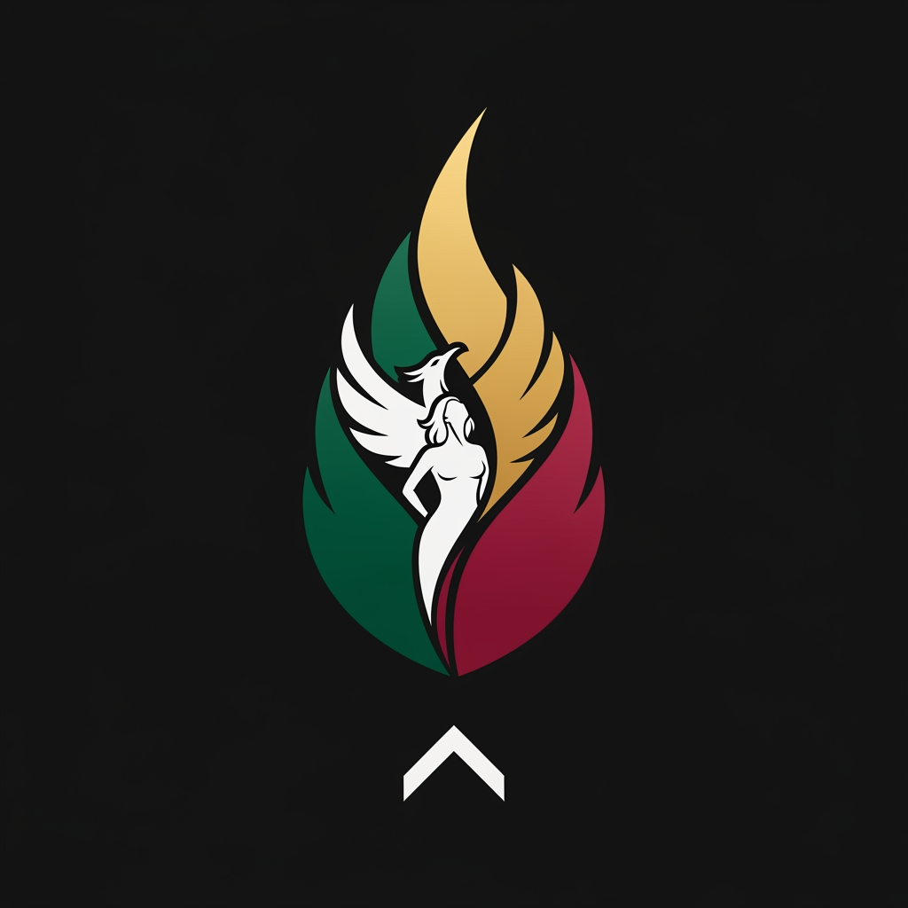 AI Design for Premium AI Logo Prompt,
Prompt:
Design an ultra-premium, minimalist luxury logo that represents the strength, independence, confidence, resilience, grace, intelligence, and limitless potential of women.
Create an abstract feminine emblem, not a literal woman illustration. The logo should subtly merge symbolic elements into one seamless icon:
graceful upward wings representing freedom and ambition
an elegant flowing feminine curve symbolizing womanhood
a hidden phoenix rising from within the shape representing transformation and resilience
a lotus-inspired geometry representing growth and inner strength
a subtle crown integrated naturally into the top of the design representing leadership, self-worth, and confidence
negative space forming an upward path to symbolize breaking barriers and reaching success
The logo should communicate:
Empowerment
Independence
Courage
Equality
Leadership
Hope
Confidence
Freedom
Grace
Style:
Minimal
Modern luxury
Timeless
Sophisticated
Elegant geometric construction
Perfect symmetry
Clean vector lines
Balanced proportions
Iconic brand identity
Memorable silhouette
Suitable for international branding
Avoid:
cartoon illustrations
clipart
butterflies
obvious female face
hearts
flowers as the main element
childish designs
excessive details
gradients
busy compositions
Color Palette:
Matte Black
Metallic Gold
Ivory White
Deep Emerald
Royal Burgundy
Logo must work perfectly in:
monochrome
gold foil
embossing
business cards
luxury packaging
website favicon
mobile app icon
social media profile
The final design should feel as iconic as the logos of luxury brands—simple at first glance, yet deeply meaningful and instantly recognizable.
If You Want Something Even More Unique
Instead of using common symbols like wings or crowns, base the logo on a single powerful concept. For example:
The Infinite Rise
An abstract infinity symbol that subtly transforms into a woman standing tall.
Meaning:
Infinite possibilities
Breaking limitations
Lifelong growth
The Phoenix Bloom
A phoenix created entirely from elegant flowing curves, with no visible bird at first glance.
Meaning:
Rising after hardship
Courage
Reinvention
The Shield of Grace
A luxury geometric shield that hides a feminine silhouette in negative space.
Meaning:
Protection
Strength
Confidence
Fearlessness
The North Star
A minimalist star with elegant curves forming a subtle feminine figure.
Meaning:
Guiding women toward success
Leadership
Inspiration
The Ascending Flame (Highly Unique)
An abstract flame that simultaneously resembles:
a woman standing confidently,
a phoenix rising,
and an upward arrow.
Meaning:
Inner fire
Determination
Freedom
Transformation
Leadership
This concept is distinctive, memorable, and well suited for a premium women's empowerment brand because it avoids overused imagery while conveying powerful symbolism.
Design direction: Keep the icon clean, geometric, and scalable so it remains recognizable even at small sizes. Aim for a logo that feels like a luxury fashion house or global nonprofit identity rather than a decorative illustration.
TO THE FIRST LOGO UH CREATED LIKE FIRE EAGLE AND GIRL IS ABISOLUTLY WHAT I ACTUALLY WANTED BUT WITH THAT AS REFERENCE CAN YOU GIVE ME SOME MORE DESIGNS SIMILAR TO IT,NOW WHAT UH CREATED IN THATT 2ND IMAGE IS GOOD BUT CAN IT BE COLORFULL,NOW SECOND IMAGE IS GOOD BUT GIRL ISNT THERE IN THAT,2ND IMAGE OF NOW IS GOOD BUT THE GIRL ISNT LOOKING WELL LIKE GOOD PROFESSIONAL