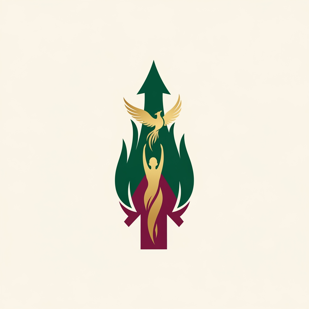 AI Design for Premium AI Logo Prompt,
Prompt:
Design an ultra-premium, minimalist luxury logo that represents the strength, independence, confidence, resilience, grace, intelligence, and limitless potential of women.
Create an abstract feminine emblem, not a literal woman illustration. The logo should subtly merge symbolic elements into one seamless icon:
graceful upward wings representing freedom and ambition
an elegant flowing feminine curve symbolizing womanhood
a hidden phoenix rising from within the shape representing transformation and resilience
a lotus-inspired geometry representing growth and inner strength
a subtle crown integrated naturally into the top of the design representing leadership, self-worth, and confidence
negative space forming an upward path to symbolize breaking barriers and reaching success
The logo should communicate:
Empowerment
Independence
Courage
Equality
Leadership
Hope
Confidence
Freedom
Grace
Style:
Minimal
Modern luxury
Timeless
Sophisticated
Elegant geometric construction
Perfect symmetry
Clean vector lines
Balanced proportions
Iconic brand identity
Memorable silhouette
Suitable for international branding
Avoid:
cartoon illustrations
clipart
butterflies
obvious female face
hearts
flowers as the main element
childish designs
excessive details
gradients
busy compositions
Color Palette:
Matte Black
Metallic Gold
Ivory White
Deep Emerald
Royal Burgundy
Logo must work perfectly in:
monochrome
gold foil
embossing
business cards
luxury packaging
website favicon
mobile app icon
social media profile
The final design should feel as iconic as the logos of luxury brands—simple at first glance, yet deeply meaningful and instantly recognizable.
If You Want Something Even More Unique
Instead of using common symbols like wings or crowns, base the logo on a single powerful concept. For example:
The Infinite Rise
An abstract infinity symbol that subtly transforms into a woman standing tall.
Meaning:
Infinite possibilities
Breaking limitations
Lifelong growth
The Phoenix Bloom
A phoenix created entirely from elegant flowing curves, with no visible bird at first glance.
Meaning:
Rising after hardship
Courage
Reinvention
The Shield of Grace
A luxury geometric shield that hides a feminine silhouette in negative space.
Meaning:
Protection
Strength
Confidence
Fearlessness
The North Star
A minimalist star with elegant curves forming a subtle feminine figure.
Meaning:
Guiding women toward success
Leadership
Inspiration
The Ascending Flame (Highly Unique)
An abstract flame that simultaneously resembles:
a woman standing confidently,
a phoenix rising,
and an upward arrow.
Meaning:
Inner fire
Determination
Freedom
Transformation
Leadership
This concept is distinctive, memorable, and well suited for a premium women's empowerment brand because it avoids overused imagery while conveying powerful symbolism.
Design direction: Keep the icon clean, geometric, and scalable so it remains recognizable even at small sizes. Aim for a logo that feels like a luxury fashion house or global nonprofit identity rather than a decorative illustration.
TO THE FIRST LOGO UH CREATED LIKE FIRE EAGLE AND GIRL IS ABISOLUTLY WHAT I ACTUALLY WANTED BUT WITH THAT AS REFERENCE CAN YOU GIVE ME SOME MORE DESIGNS SIMILAR TO IT,NOW WHAT UH CREATED IN THATT 2ND IMAGE IS GOOD BUT CAN IT BE COLORFULL,NOW SECOND IMAGE IS GOOD BUT GIRL ISNT THERE IN THAT,