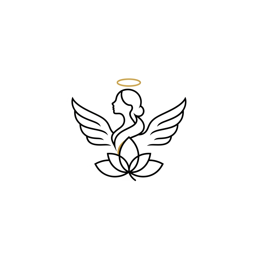 Logo Prompt

"Design a premium, minimalist, elegant logo that symbolizes the strength, grace, confidence, and empowerment of a girl/woman. Create an abstract feminine emblem instead of a literal illustration. The symbol should subtly combine elements such as delicate wings, a graceful female silhouette, flowing curves, a blooming flower, and a small crown or halo to represent freedom, ambition, beauty, and inner power. The design must feel luxurious, modern, and sophisticated with clean geometric lines, balanced symmetry, and a memorable icon suitable for branding. Use a black and gold color palette (or monochrome black for versatility). Flat vector style, negative space techniques, premium brand identity, no gradients, no cartoon effects, no clipart, no excessive details, no text, transparent background, high-end fashion and luxury aesthetic, scalable SVG-style logo, award-winning branding quality."

Alternative (Luxury Angel-Inspired)

"Create an elegant luxury logo featuring an abstract feminine silhouette with beautifully stylized wings. The wings should appear artistic and minimal rather than realistic, symbolizing freedom, dreams, confidence, and transformation. The face should not be detailed—only a graceful outline with flowing hair integrated into the wings. Use smooth curves, clean vector lines, perfect symmetry, and negative space. The logo should feel like a premium fashion, beauty, or lifestyle brand. Black and gold color palette, minimalist, timeless, sophisticated, iconic, flat vector, transparent background, no cartoon style, no gradients, no text."

If your brand is for girls' empowerment (recommended)

"Design a world-class luxury logo representing feminine strength, ambition, elegance, confidence, and freedom. Create a unique abstract emblem by blending a graceful female silhouette, upward wings, a subtle lotus, and flowing curves into one iconic symbol. The design should communicate empowerment, growth, resilience, and beauty without looking overly decorative. Minimalist vector logo with clean lines, balanced proportions, premium branding aesthetic, black and gold color palette, transparent background, scalable, memorable, modern luxury identity, no text, no mascot, no cartoon, no unnecessary details, suitable for a global brand."

These prompts will produce a logo that feels much more like a premium fashion or luxury brand rather than a cute or childish design.