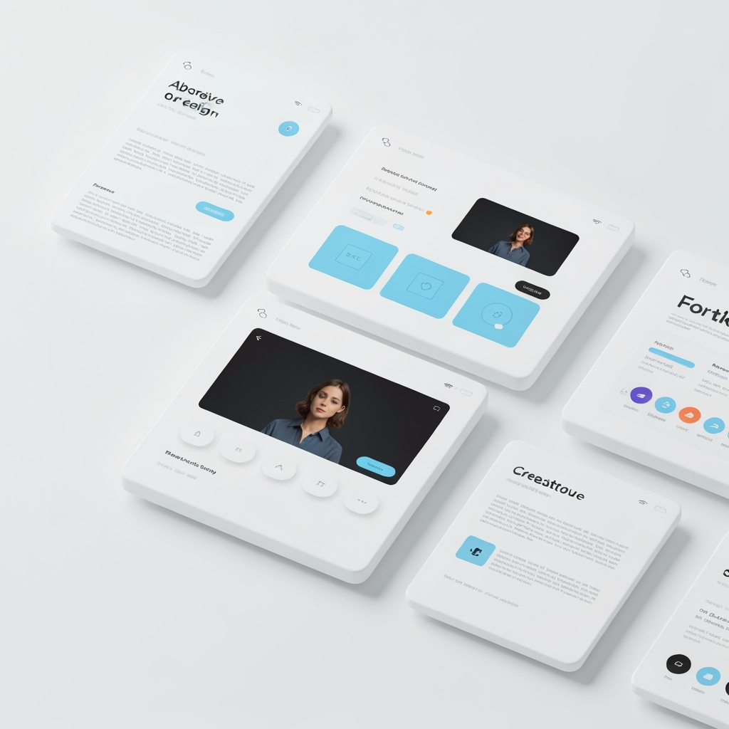 AI Design for Creat complete mockup
