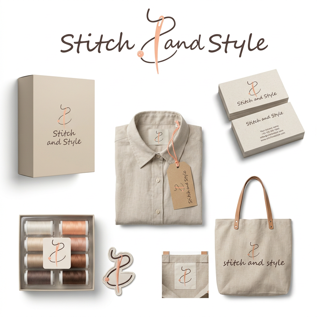 AI Design for Creat complete mockup branding