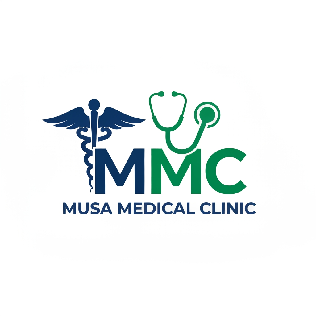 AI Design for Creat a new logo MMC | Musa Medical Clinic more creative a professional show medical feled and update show MMC is highlight and creative elements use is medical field