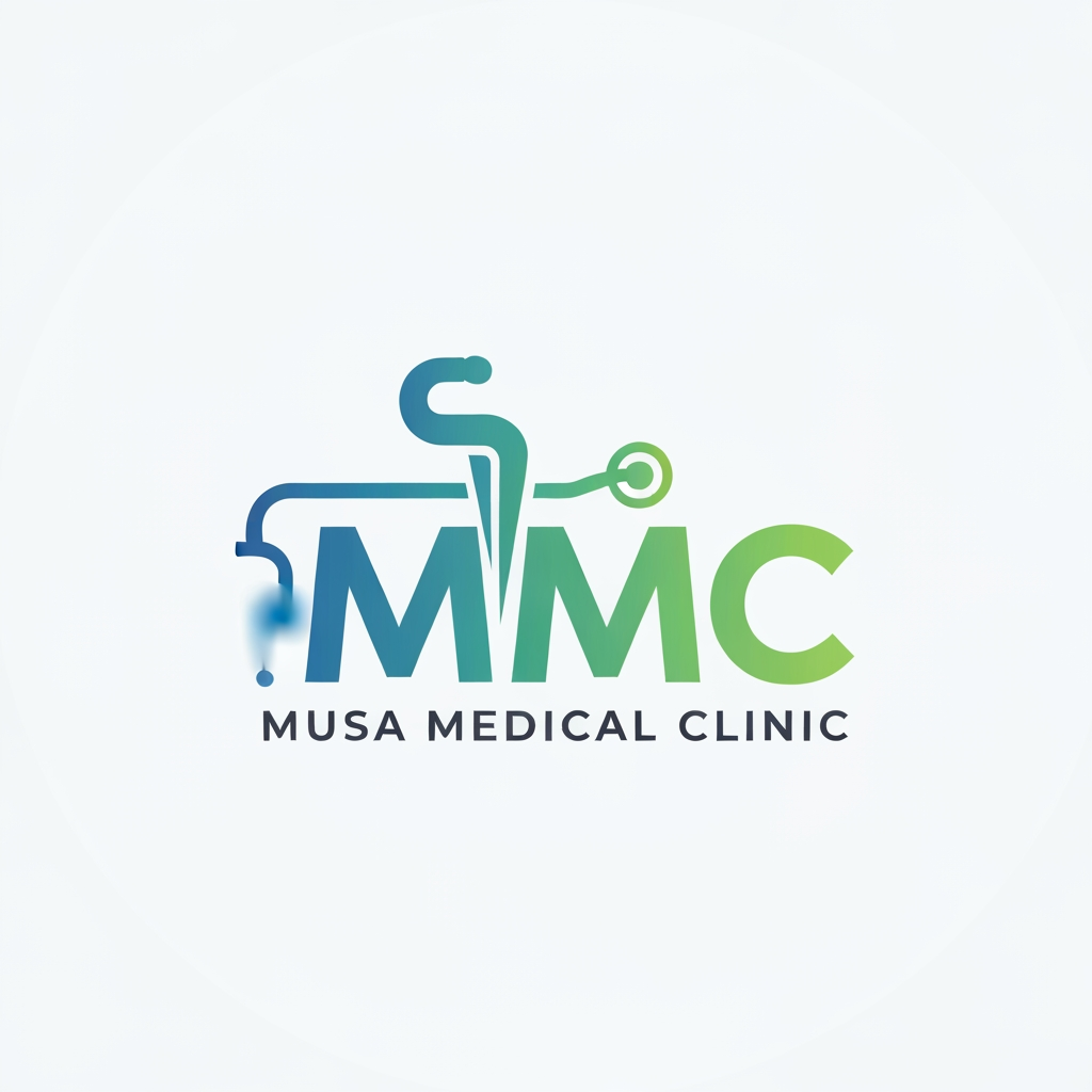 AI Design for Creat a new logo MMC | Musa Medical Clinic more creative a professional show medical feled and update show MMC is highlight and creative elements use is medical field