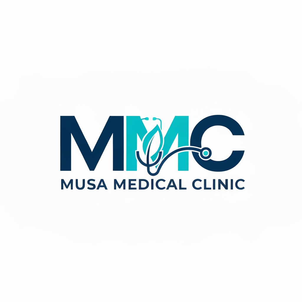 AI Design for Creat a new logo MMC | Musa Medical Clinic more creative a professional show medical feled and update show MMC is highlight and creative elements use is medical field