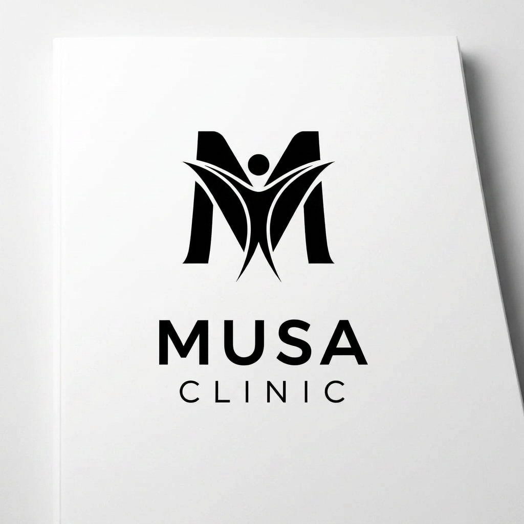 AI Design for A sophisticated and minimalist brand logo featuring clean geometric lines, high-contrast monochrome aesthetic, professional vector design, placed on a clean white background with subtle ambient studio lighting to accentuate the texture and precision of the brand mark.