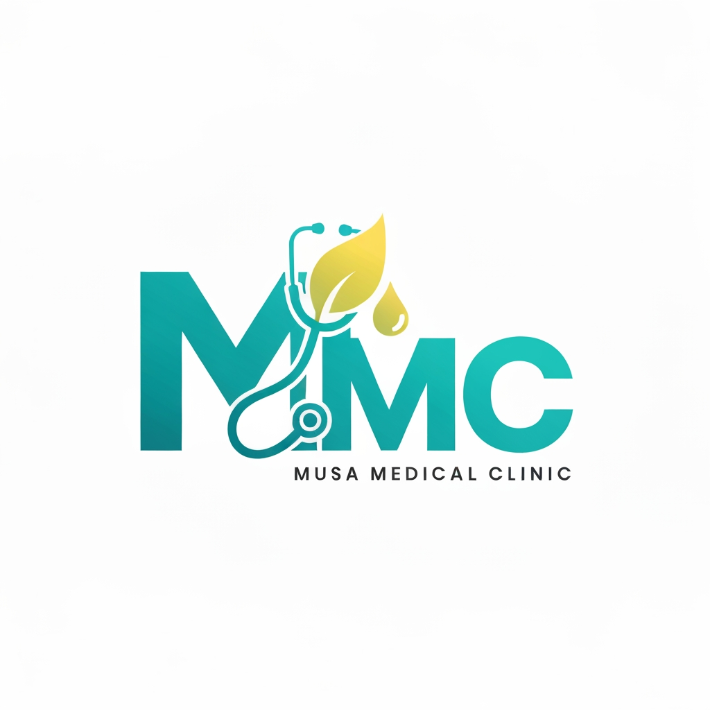 AI Design for Creat a new logo MMC | Musa Medical Clinic more creative a professional show medical feled and update show MMC is highlight and creative elements use is medical field