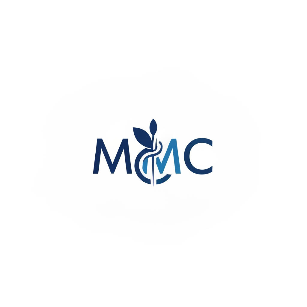 AI Design for Creat a logo "MMC" Musa Medical Clinic is logo is k medical