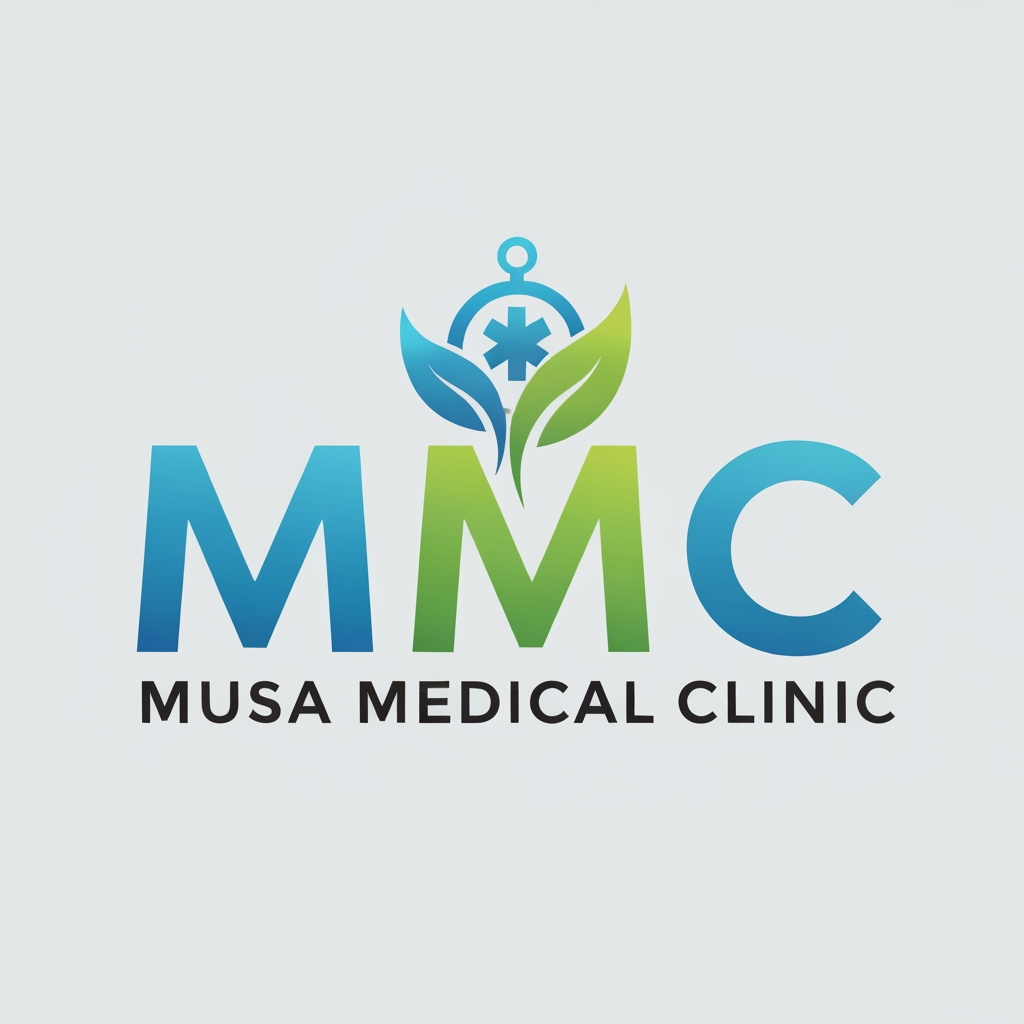 AI Design for Creat a new logo MMC | Musa Medical Clinic more creative a professional show medical feled and update show MMC is highlight and creative elements use is medical field