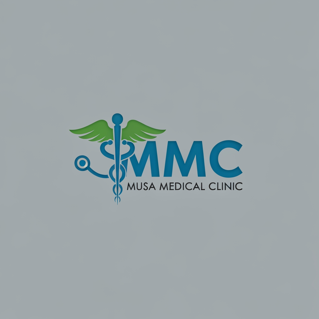 AI Design for Creat a new logo MMC | Musa Medical Clinic more creative a professional show medical feled and update show MMC is highlight and creative elements use is medical field