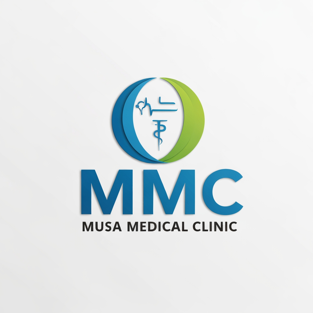 AI Design for Creat a new logo MMC | Musa Medical Clinic more creative a professional show medical feled and update show MMC is highlight and creative elements use is medical field