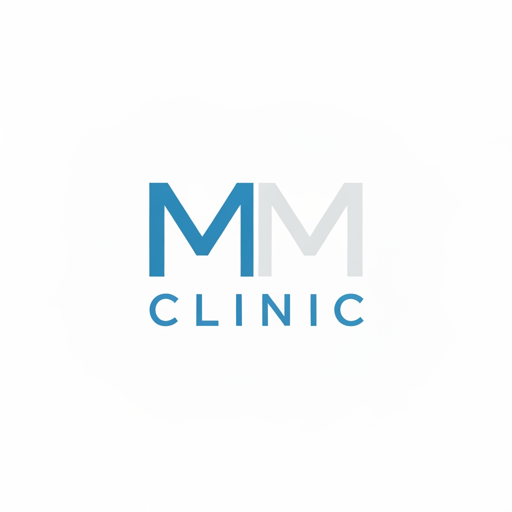 AI Design for Creat a logo "MMC" Musa Medical Clinic