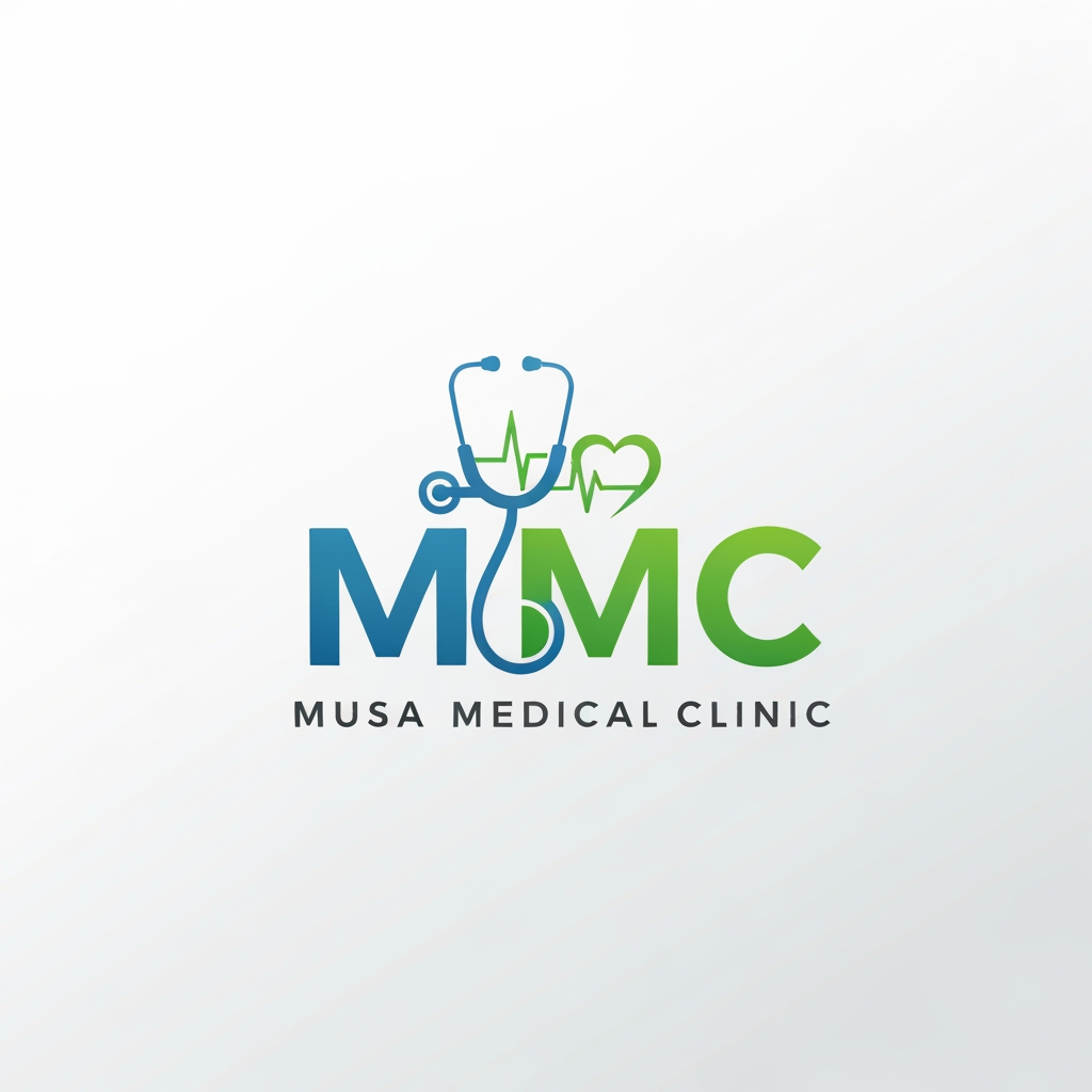AI Design for Creat a new logo MMC | Musa Medical Clinic more creative a professional show medical feled and update show MMC is highlight and creative elements use is medical field