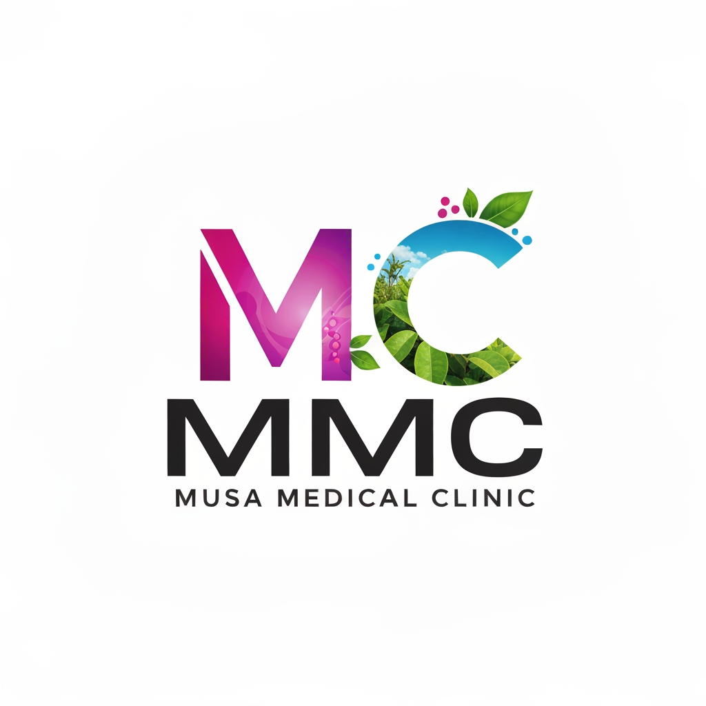 AI Design for Creat a new logo MMC | Musa Medical Clinic more creative a professional show medical feled and update show MMC is highlight and creative elements use is medical field