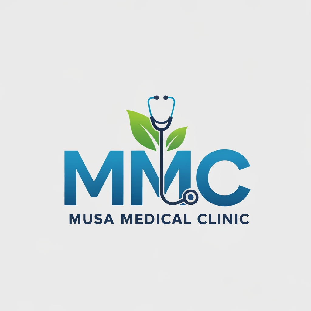 AI Design for Creat a new logo MMC | Musa Medical Clinic more creative a professional show medical feled and update show MMC is highlight and creative elements use is medical field